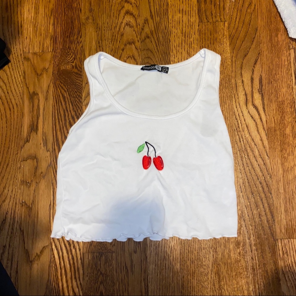 cherry tank top 🍒🍒🍒